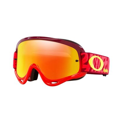 Gafas de motocross Oakley O FRAME TLD PAINTED RED FIRE IRIDIUM 2024 - Rojo Ref : OK1676 / 8008078001 