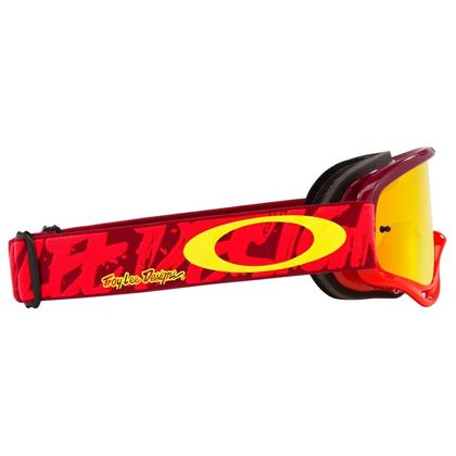 Masque cross Oakley O FRAME TLD PAINTED RED FIRE IRIDIUM 2024 - Rouge