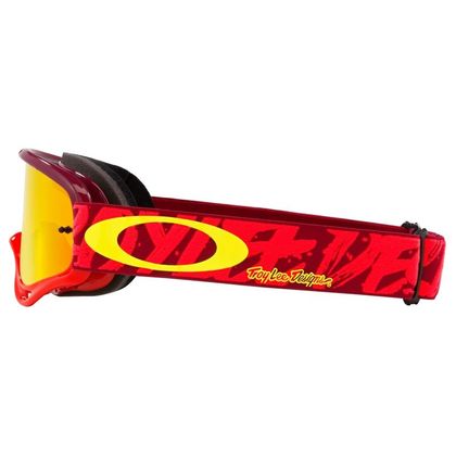 Gafas de motocross Oakley O FRAME TLD PAINTED RED FIRE IRIDIUM 2024 - Rojo