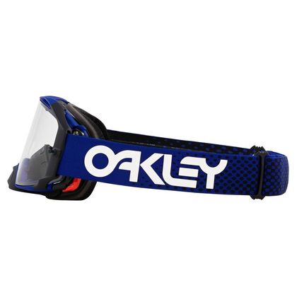 Masque cross Oakley AIRBRAKE MX MOTO BLUE ECRAN CLAIR 2023 - Bleu