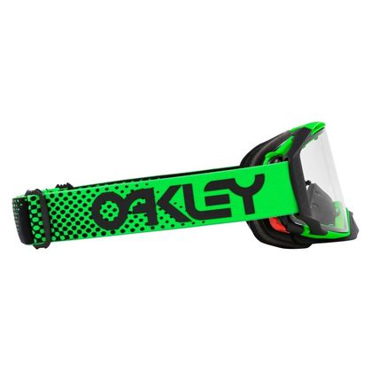 Gafas de motocross Oakley AIRBRAKE MX MOTO GREEN PANTALLA CLARA 2023 - Verde