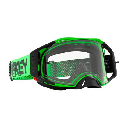 Maschera da cross Oakley AIRBRAKE MX MOTO GREEN LENTE SCREEN 2023 - Verde