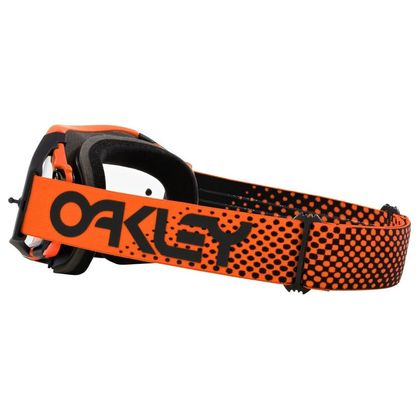 Maschera da cross Oakley AIRBRAKE MX MOTO ARANCIONE LENTE TRASPARENTE 2023 - Arancione