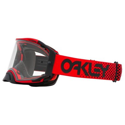 Masque cross Oakley AIRBRAKE MX MOTO RED ECRAN CLAIR 2023 - Rouge