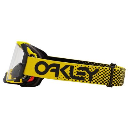 Maschera da cross Oakley AIRBRAKE MX MOTO GIALLO LENTE TRASPARENTE 2023 - Giallo