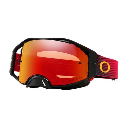 Gafas de motocross Oakley AIRBRAKE MX RED FLOW PANTALLA IRIDIUM 2023 - Rojo Ref : OK1666 / 8008092001 