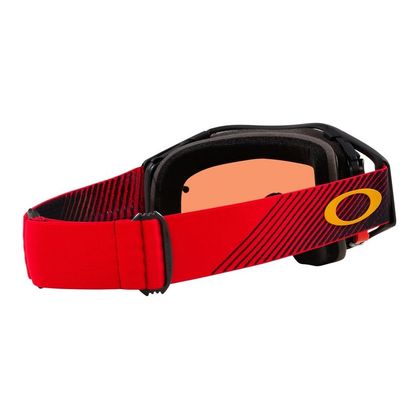 Gafas de motocross Oakley AIRBRAKE MX RED FLOW PANTALLA IRIDIUM 2023 - Rojo