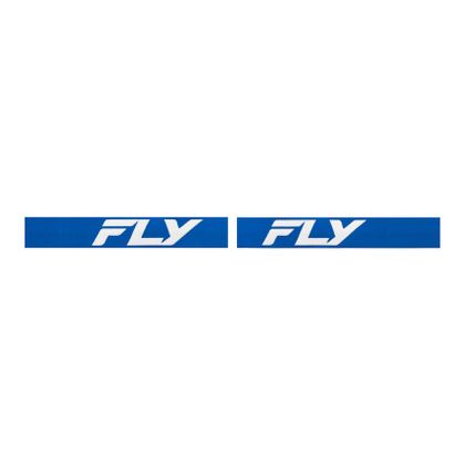 Fly FOCUS 2025 Cross-Maske - Weiß / Blau