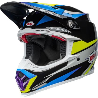Casco de motocross Bell MOTO-9S FLEX PRO CIRCUIT 24 2024 - Azul Ref : EL0691 