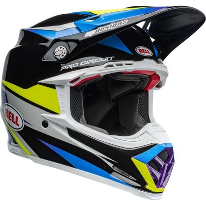 Casco de motocross Bell MOTO-9S FLEX PRO CIRCUIT 24 2024 - Azul