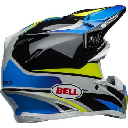 Casco de motocross Bell MOTO-9S FLEX PRO CIRCUIT 24 2024 - Azul