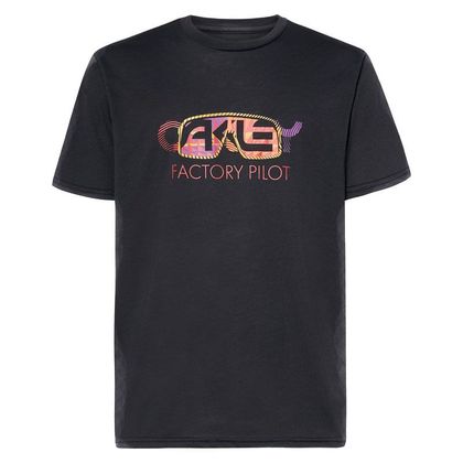 T-Shirt manches courtes Oakley SUTRO FP TEE Blackout - Noir Ref : OK1818 