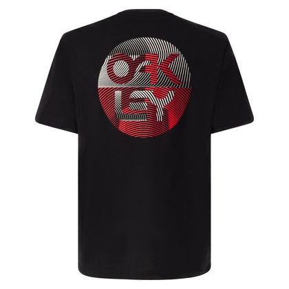 T-Shirt manches courtes Oakley FINGERPRINT B1B TEE
 Blackout - Nero