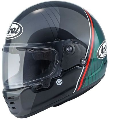 Casque intégral Arai CONCEPT-XE - TEMU - Vert / Noir Ref : AI0569 