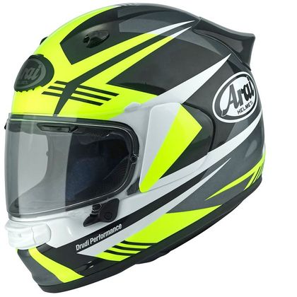 Arai QUANTIC - MARK Integraalhelm - Geel / Wit Ref: AI0570-CYWBL 