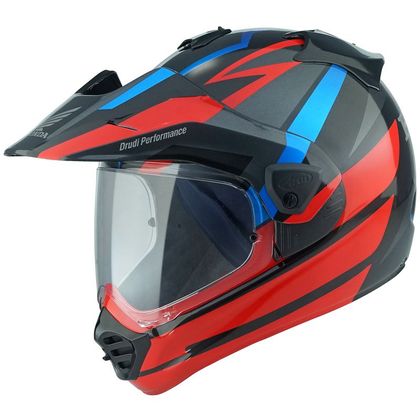 Casque intégral Arai TOUR-X5 - AFRICA TWIN - Rouge / Noir Ref : AI0575 