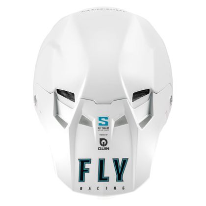 Fly FORMULA S - SOLID - ENFANT Cross helmet - White / Blue