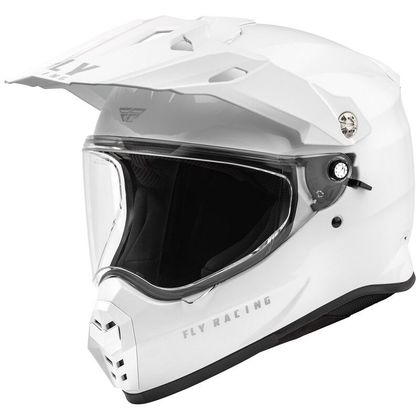 Fly TREKKER SOLID Helmet - White / Blue Ref : FL1531 