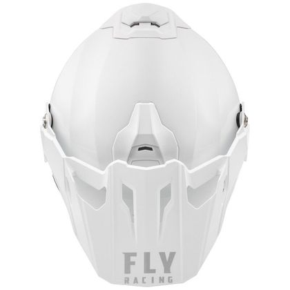 Fly TREKKER SOLID Helmet - White / Blue