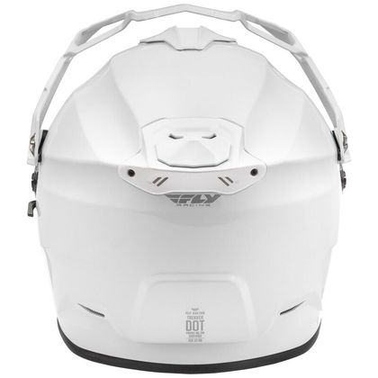 Fly TREKKER SOLID Helmet - White / Blue