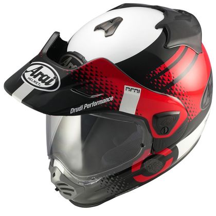Arai TOUR-X5 - AFDRUKKEN Integraalhelm - Zwart / Rood Ref: AI0662 