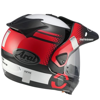 Arai TOUR-X5 - AFDRUKKEN Integraalhelm - Zwart / Rood