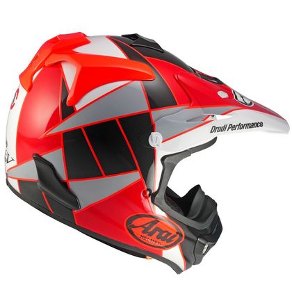Arai MX-V EVO PEAK 2026 Cross helmet - Black / Red