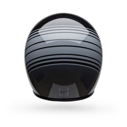 Casque Bell CUSTOM 500 - EDGE GLOSS - Noir / Gris
