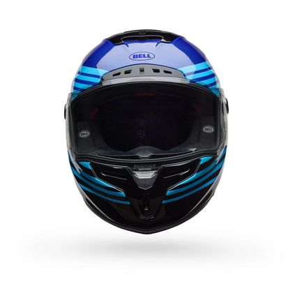 Bell RACE STAR DLX FLEX - STREEPJE Helm - Blauw