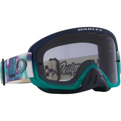 Masque cross Oakley O Frame Pro 2.0 MX TLD Pixel Light Grey 2026 - Blanc