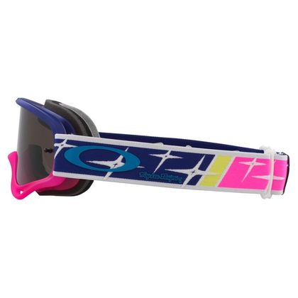 Masque cross Oakley O Frame MX TLD Speed Stars Dark Grey 2026 - Bleu