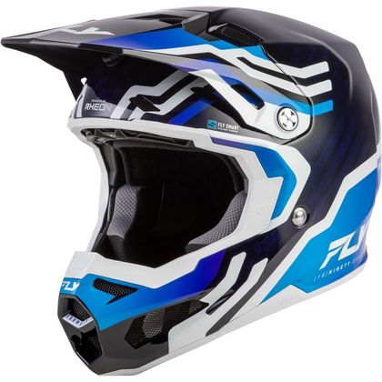 Casque cross Fly FORMULA S - CARBON BYTE 2026 - Bleu Ref : FL1775 