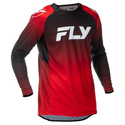 Maillot cross Fly EVOLUTION DST 2026 - Noir / Rouge Ref : FL1812 