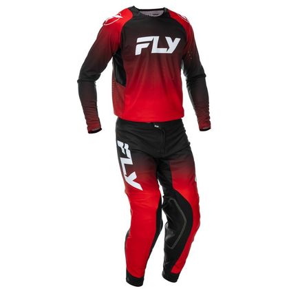 Pantalon cross Fly EVOLUTION DST 2026 - Noir / Rouge