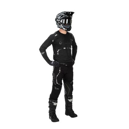 Maillot cross Fly EVOLUTION DST SPARK SPECIAL EDITION 2026 - Noir