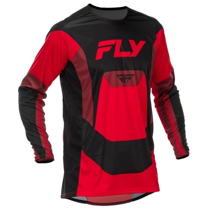 Maillot cross Fly LITE 2026 - Noir / Rouge Ref : FL1823 