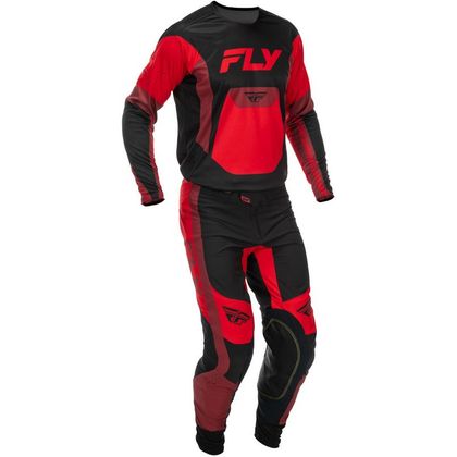 Pantalon cross Fly LITE 2026 - Noir / Rouge