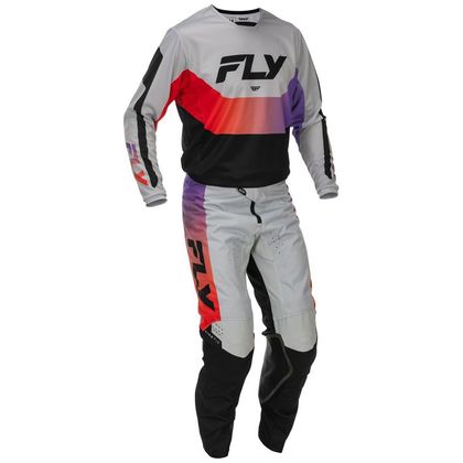 Fly KINETISCH 2026 Cross-Hose - Grau / Grau