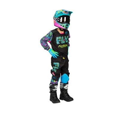 Pantalon cross Fly KINETIC - MUTANT - ENFANT - Noir