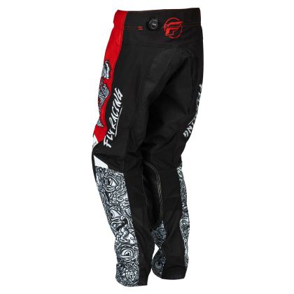 Pantalon cross Fly KINETIC - MUTANT - ENFANT - Noir / Rouge