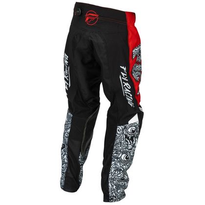 Pantalon cross Fly KINETIC - MUTANT - ENFANT - Noir / Rouge