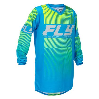 Maillot cross Fly F-16 - ENFANT - Bleu Ref : FL1894 