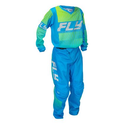 Maillot cross Fly F-16 - ENFANT - Bleu