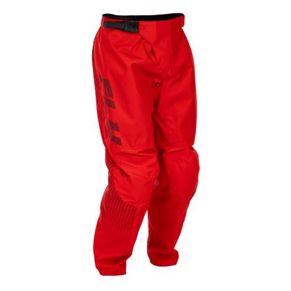 Pantalon cross Fly F-16 - ENFANT - Noir / Rouge