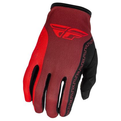 Gants cross Fly LITE - ENFANT - Noir / Rouge Ref : FL1903 