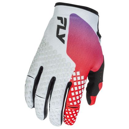Gants cross Fly KINETIC - ENFANT - Gris / Gris Ref : FL1908 