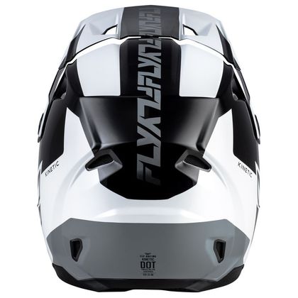 Casque cross Fly KINETIC CREST 2026 - Noir / Blanc
