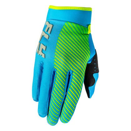 Fly F-16 - CHILD Cross gloves - Yellow / Black Ref : FL1913 
