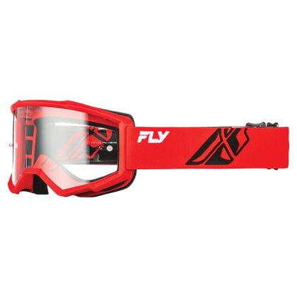 Masque cross Fly FOCUS 2026 - Rouge / Noir Ref : FL1803 / 8009782002 