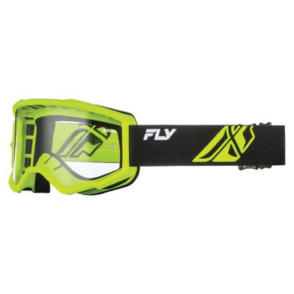 Masque cross Fly FOCUS 2026 - Noir / Jaune Ref : FL1806 / 8009782005 